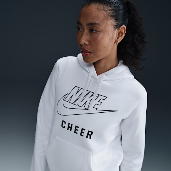 Womens White Hoodies. Nike